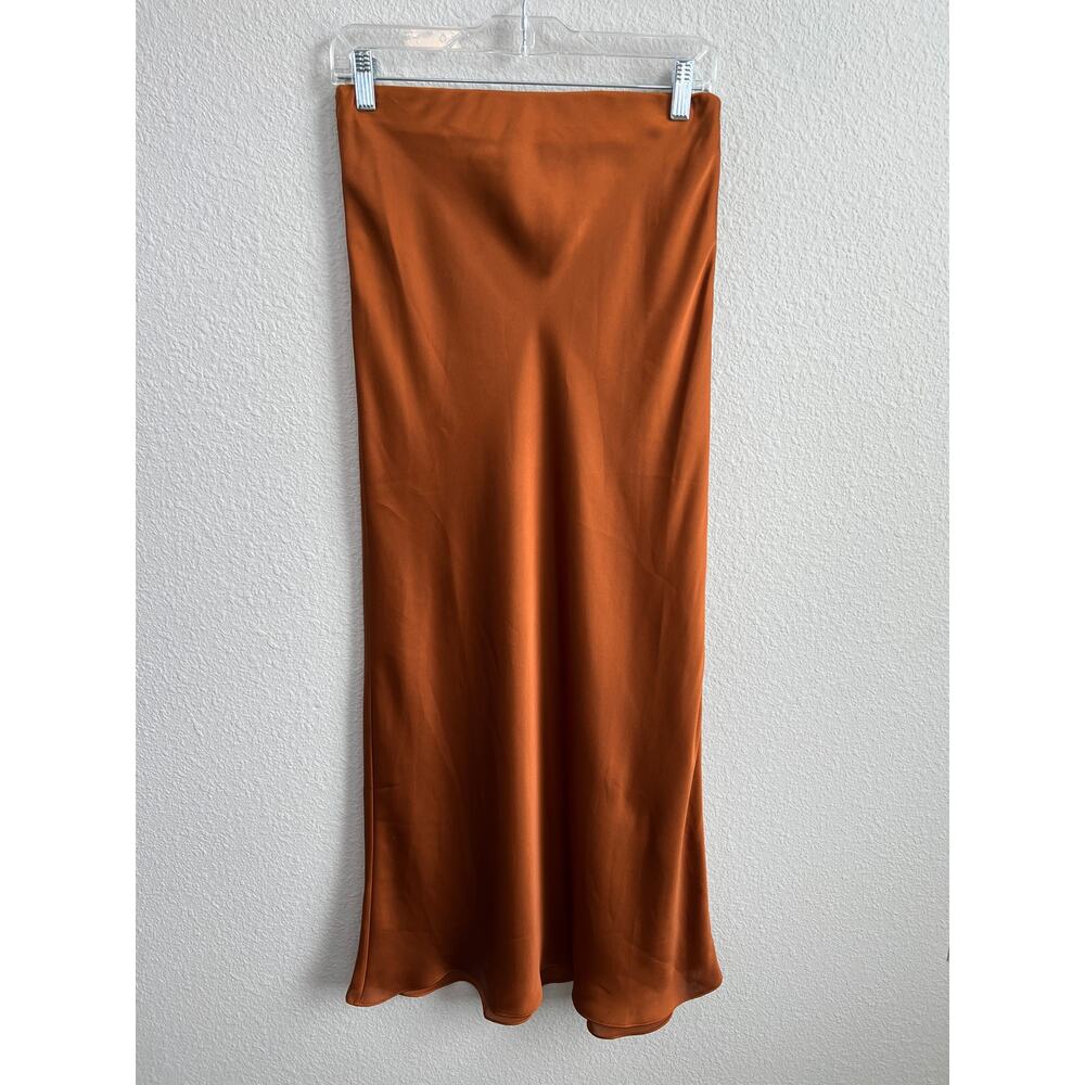 Favorite Daughter Rust Midi Skirt - Picture 2 of 5